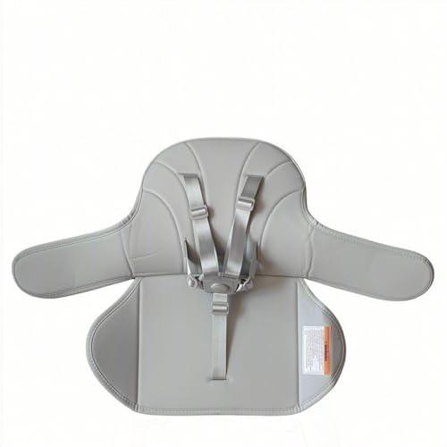 High Chair Pad - Easy Use Highchair Cushion, Soft Cover with 3-5 Point Harness for Baby, Padded Back Cover,