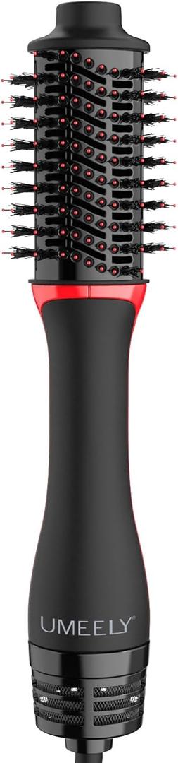 Plus 2.0 Hair Dryer Brush Blow Dryer Brush in One, 2'' Oval Brush Head Hot Air Brush Styler & Volumizer with Ionic Technology, NTC Smart Temp Control for Smooth, Frizz-Free, Shiny Hair