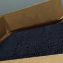 Muddy Mat Original Dog Door Mat for Muddy Paws, Super Absorbent Microfiber, Non-Slip Washable Pet Rug, Quick Dry Chenille Entryway Carpet, Machine Washable Indoor Outdoor mat, Charcoal 48"x72"