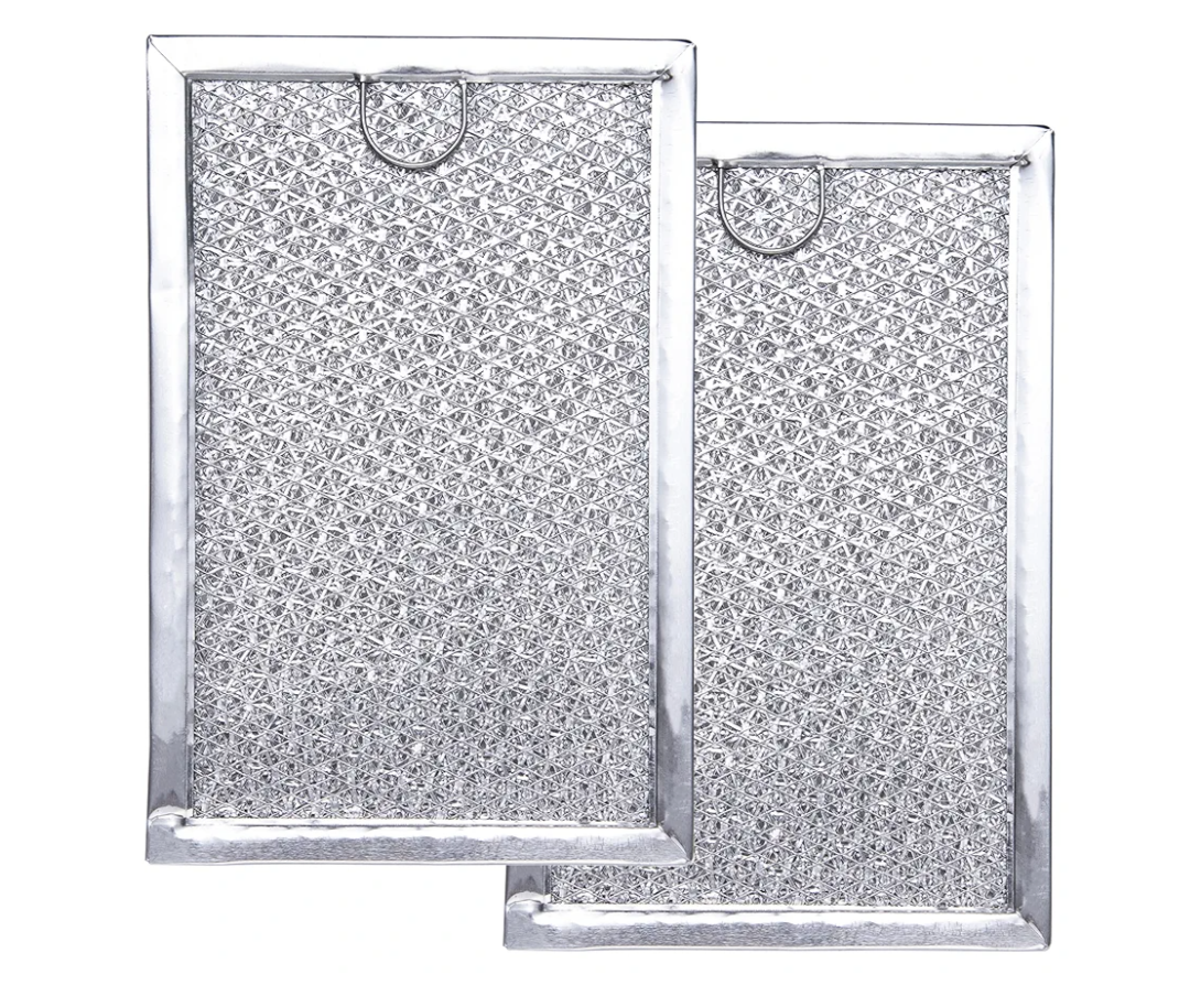 Grease Filter for LG Microwave LMV1683ST, LMV2031ST, LMV2031BD, LMHM2237ST, LMH2235ST, LMV1831ST, LMV1762ST, LMHM2017ST, LMH2016ST, LMV1680ST, Oven Filter Replacement 5230W1A012B.(2PACK)