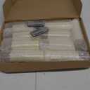 Flickering Flameless Candles Battery Operated with Remote and 2/4/6/8 H Timer Plexiglass Led Pillar Candles Pack of 9 (D2.3"xH 6"7"8")with Realistic Moving Wick Candles for Home Decor(Ivory)