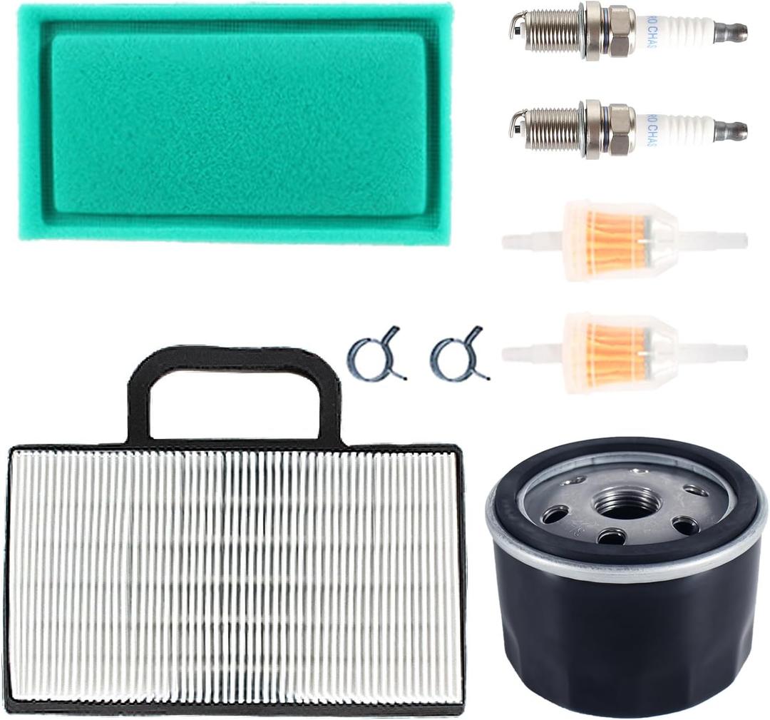 YTH2348 Air Filter Oil Filter Tune Up Kit for Husqvarna YTH22V46 YTH23V48 YTH2148 YTH2448T YTH2454T YTH2148B YTH2148C Lawn Tractor