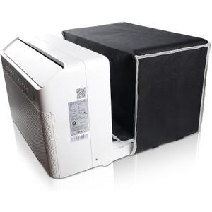 Heavy Duty Air Conditioner Cover Outside Unit for Midea U Shaped 8000/10000/120000 BTU Garpernics Window AC Winter Cover Outdoor with Straps Dust-proof waterproof (20Wx12Dx13.5H)