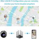 Secret Camera Mini Camera Small Cam Home Security Hidden Camera WiFi Spy Nanny Cam with Phone App Video Recording Remote Monitor Kids Camera Pet Camera Indoor Room Use