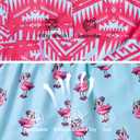 westwolf Men Swim Trunks 5.5 Inch Board Shorts 2 in 1 Swimwear with Compression Liner (Blue, XXL)