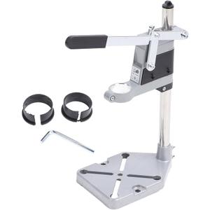 Bench Drill Press Holder with 90 Rotating Fixture, Stable Drilling, Easy to Use, Universal Bench Drill Press Stand for Cutting