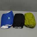 Wegreeco Washable Male Dog Belly Wrap - Pack of 3 - (Black,Blue,Olive,X-Large)