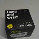 XMALL Torque Ball Hand Exerciser, Grip Strength Trainer, Forearm Strengthener, Wrist Power Gyro Ball, Hand Strengthening Devices, Wrist Strengthener, Finger Exerciser, Auto-Start Colorful Lighting (Blue)