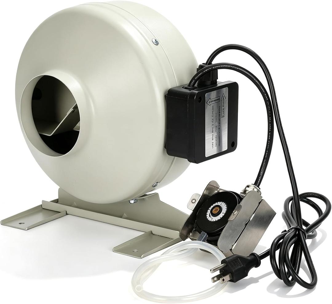 M-4DBT Automatic Dryer Booster Exhaust Fan, 4" dryer vent booster