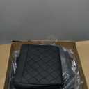 Front Car Seat Covers for Kia, Leather Waterproof Seat Protector Custom Fit Kia Soul Sorento Forte Optima Telluride Sportage Sedona, 2 Pack, Black