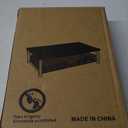 Small Pink Laptop Stand for Desk, Monitor Stand, Office Desk Accessories, Computer Desktop Stand with Drawer for Home, Office, School (Pink)