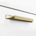 goldenwarm 10 Pack Gold Cabinet Handles 3-3/4 Inch Brushed Brass Drawer Pulls Hardware for Kitchen Cupboard Dresser Pull, Matte Gold 