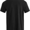 H HYFOL Men's Graphic T-Shirts USA Flag Cotton Short Sleeve American Patriotic Crewneck Casual Regular Tee Shirts (Black, M)