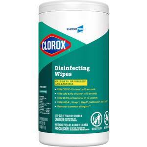 CloroxPro Clorox Disinfecting Wipes, Fresh Scent, 75 Count