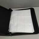 1008 Card Binder 9 Pocket, 3-Ring Trading Card Binder with 56 Page Removable Sleeves,Waterproof Trading Card Holder Collection Card Album Carrying Organizer Case for MTG TCG Cards- Fire CHAR (red)