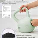 YOTTOY Soft Kettlebell,Kettlebell Anti-Slip Grip Weight for Home Workouts, Kettlebells Set (20LB-Green)