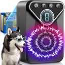 Anti Barking Device for Dogs, Ultrasonic Dog Barking Control Devices Up to 50 Ft Range with 9 Modes, Rechargeable Waterproof Bark Deterrent Box, Dog Barking Silencer for Almost Dogs Indoor Outdoor