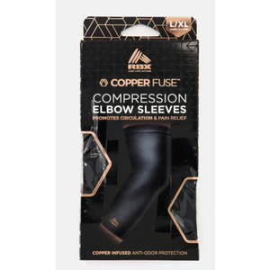 Copper Fuse Compression Supp Elbow SLV, S/M