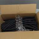 Nature Smile 4 Pack 5 in 1 Anti Slip Clothes Hangers,Space Saver Magic Metal Hangers,Multi Layers Wardrobe Clothes Rack,Heavy Duty Metal Blouse Hanger Closet Storage Organizer