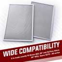PACK 2- BPS1FA36 Aluminum Range Hood Filter Replacement Part by Seentech- Compatible with Broan QS1 36" and NuTone Allure 36" WS1 - Replaces 99010300 WB02X10706 WB02X10710