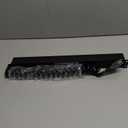 HHSOET 8 Outlet Metal Wall Mount Power Strip, Surge Protector Long Power Strip with Switch, Heavy Duty Wide Spaced Surge Protector, 6 FT SJT 14AWG Black Spring Cord