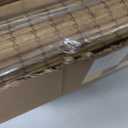 UNISHADES Cordless Bamboo Roman Shades for Windows, Blinds Size (30.5" W 48" H) Colour (Highfield Teak)
