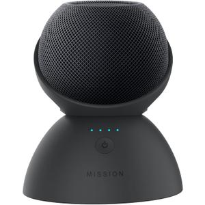 Mission Battery Base for HomePod Mini (Black) (Make HomePod Portable)