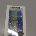 MOSNOVO for iPhone 17 Pro Case | Military Grade 6.6ft Drop Tested | Camera Control | Clear with Floral Garden Design