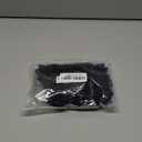 SHARICCA Womens Sexy Mesh Ruffle Panties Booty Boy Shorts Underwear (Medium-Large, Black and White)