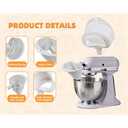 2 x Silicone Flour Funnel for KitchenAid Mixer, Foldable & Dishwasher Safe Baking Attachment, Mess-Free Pouring Chute for Flour, Sugar, Eggs - Fits All KitchenAid Tilt-Head Models