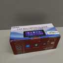 Wireless Portable CarPlay Screen8.1" Portable Touchscreen Car Stereo with 2K Dash Cam/Carplay & Android Auto1080P Backup CameraGPS NavigationVoice ControlLoop Recording,Mirror Link