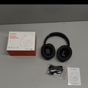 BERIBES Bluetooth Headphones Over Ear, 65H Playtime and 6 EQ Music Modes Wireless Headphones with Microphone, HiFi Stereo Foldable Lightweight Headset, Deep Bass for Home Office Cellphone PC Ect. (Black)
