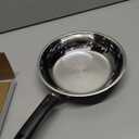 Vinod Stainless Steel Frying/Stirfry/Saute/Egg Pan,Skillet 20 cm, SAS Bottom,Induction and Gas Stove Friendly,Sturdy Handle,Heavy Bottom