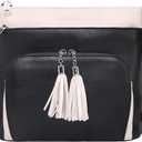 Crossbody Purse for Women, Soft Leather Shoulder Handbag Medium Size Bag with Adjustable Strap