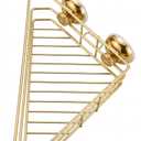 SH GERRY CORNER SUCTION CADDY-GOLD