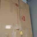 NSdirect Round Coffee Table, 27.5" Small Coffee Table for Living Room,2-Tier Rustic Wood Desktop with Storage Shelf Modern Design Home Furniture(Light Walnut) (27.6 in)