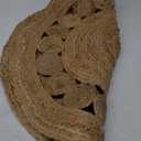 Hand Braided Rounnd Jute Rug Area Rounnd Area Rug Custom Size Round Rug Indian Handmade Home Decor Rounnd Rugs 2x2 feet