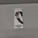 FULLIFE Designed for Apple Watch Band Apple Watch Ultra 3/2/1 49mm for Men, Silicone Rubber Bands with Metal Connector for Apple Watch Series 11/10 46mm, 9/8/7 45mm, SE2/SE 6/5/4 44mm, 3/2/1 42mm (Titanium Adapter-StarLight)