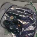 Elevated Inflatable Dog Cone Collar to Stop Licking, Dog Donut Collar After Surgery, Soft Pet Cone Alternative for Small Medium Large Dogs (L(Neck 12"-16"), Navy)