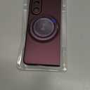 Compatible with Samsung Galaxy Z Fold 5,Magnetic Stand Ring Holder Shockproof Slim Cell Cover Protective,Phone Cover Case for Samsung Galaxy Z Fold 5 (Purple)