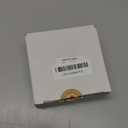 OverNews 2oz Amber Glass Jar Travel Size, 4PCS Empty Cosmetic Lotion Container with Black Lid & Spatula, Small Mini Jar for Beauty