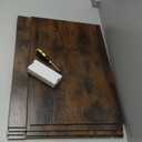 4 Pcs 24x16 Wire Shelf Cover Engineered Wood Wire Rack Covers for Shelves, Rustic Farmhouse Style for Pantry, Closet (4 pcs, 24x16 inch)