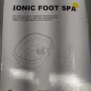Ionic Foot Bath Detox Machine,Foot Detox Foot Bath Soak Tub with 2 Arrays,80 Disposable Liners,Detox Sea Salt,Folding Foot Spa Bucket,Home Salon-Level Foot Soaking Tub2