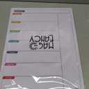 Monday Start Weekly Planner for Fridge, Magnetic Dry Erase Calendar