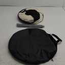 Siedihit Dog Cat Playpen, Puppy Pet Playpen Indoor for Small Dogs Tent Crates Cage Outdoor, Portable Pop Up Dog Kennel Playpen with Carrying Case for Dogs/ Cats/ Rabbits, Removable Zipper Top, Grey