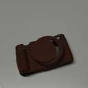 Pocoukate Camera Case for Sony ZV-1, ZV1 Camera Case Digital Camera Anti-Scratch Slim Fit Soft DSLR Camera Sleeve with Screen Protector for Sony ZV-1 (Coffee)