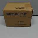 BEDELITE Fleece Throw Blanket for Couch - 300GSM Soft & Warm Fluffy Cream White Blanket, Decorative and Giftable Striped Blankets for Women, Men, 50"x60"