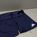 adidas Women's Techfit Volleyball Tight Shorts (X-Large/5" Inseam, Team Navy Blue)