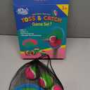 Toss and Catch Ball Set Family Outdoor Games, Games for Kids Ages 4-8 +, Beach Kids Toys Great for Boys and Girls, Ideal for Birthday Includes 4 Paddles 4 Sticky Balls (36 Months+)