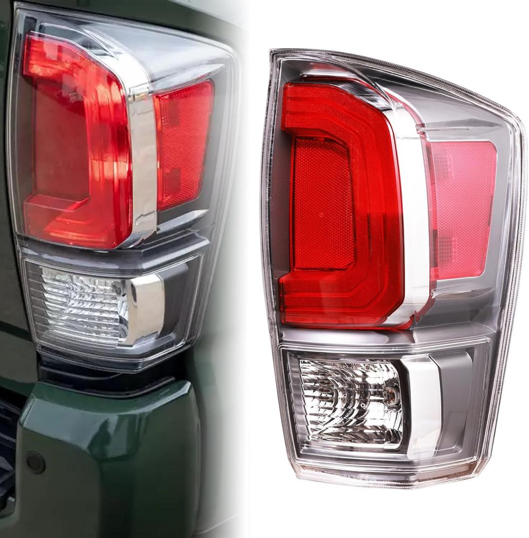 Boine Compatible With 2020 2021 2022 2023 Toyota Tacoma Pickup Right Passenger Side Factory Style Tail Light Housing (Right Passenger Side)
